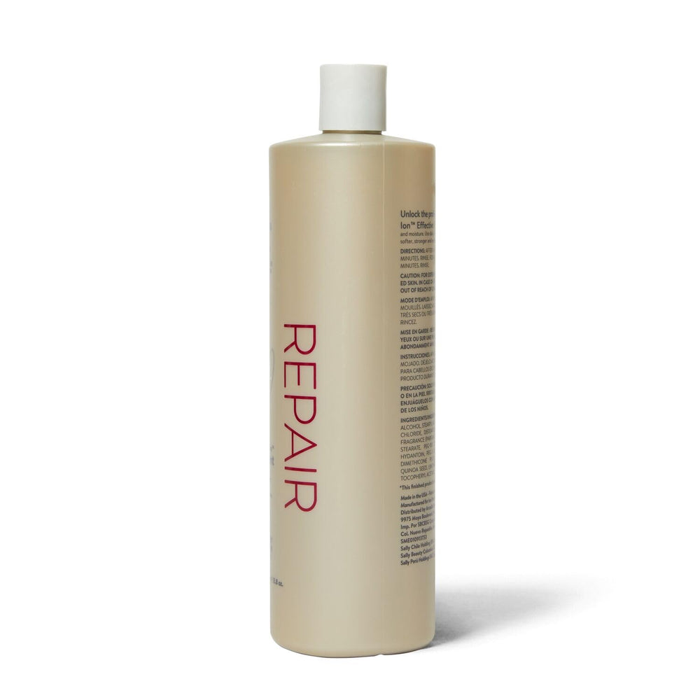 Ion Effective Care Treatment aplicación, cabello suave y manejable tras el uso.