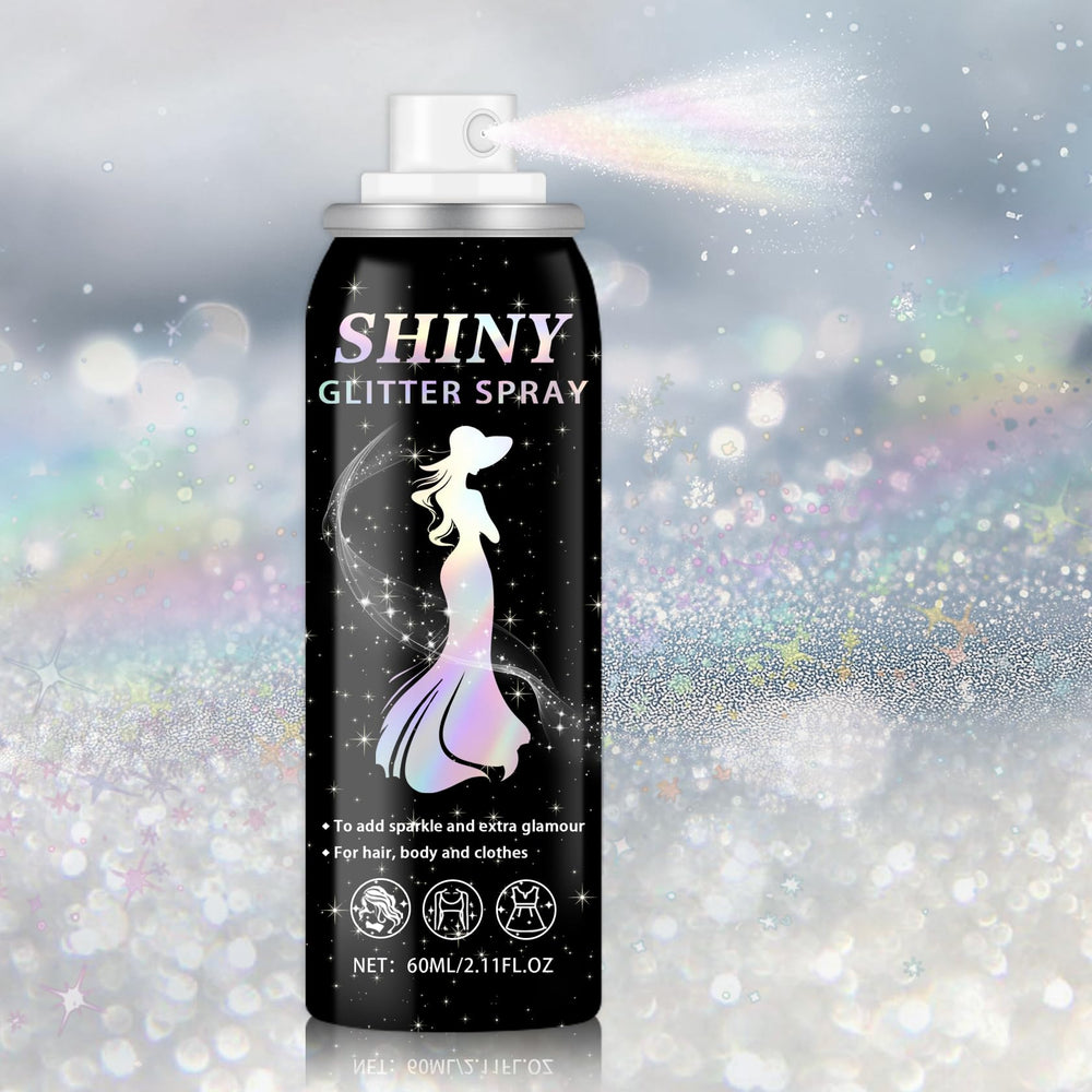 IONSGAKO spray brillo para cabello, realza el look con destellos duraderos.