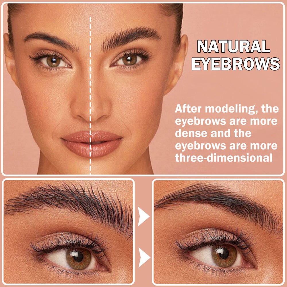 IONSGAKO tono castaño oscuro para cejas de aspecto natural.