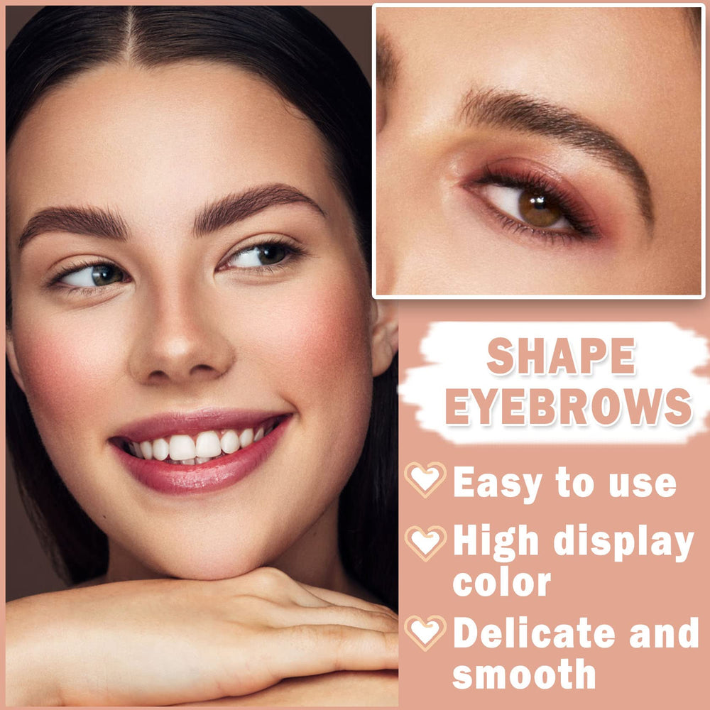 IONSGAKO pomada cejas con empaque compacto para bolso y viajes.