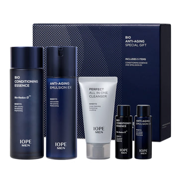 IOPE Men Bio nettoyant visage: purifie la peau en douceur et prépare le soin