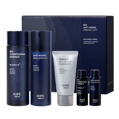 IOPE Men Bio nettoyant visage: purifie la peau en douceur et prépare le soin