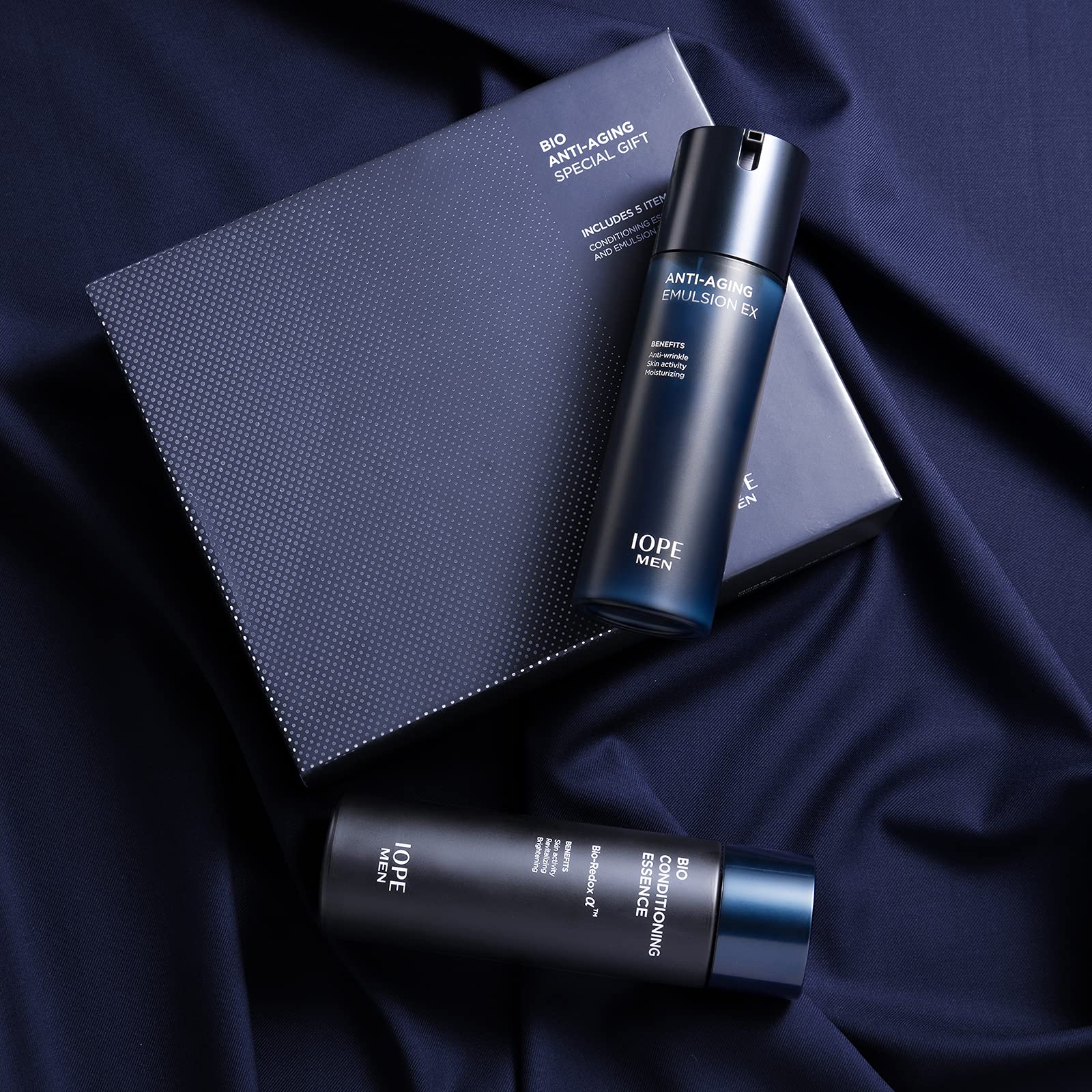 IOPE Men Bio rituel quotidien: étape simple pour une peau confortable