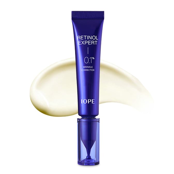 IOPE Retinol Expert 0.1% botella, mantiene la potencia del retinol en uso diario