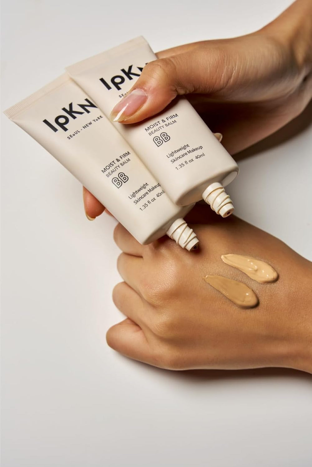 IPKN BB crema sin protección solar para uso nocturno.