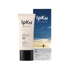 IPKN BB crema hidratante textura satinada para un acabado suave.