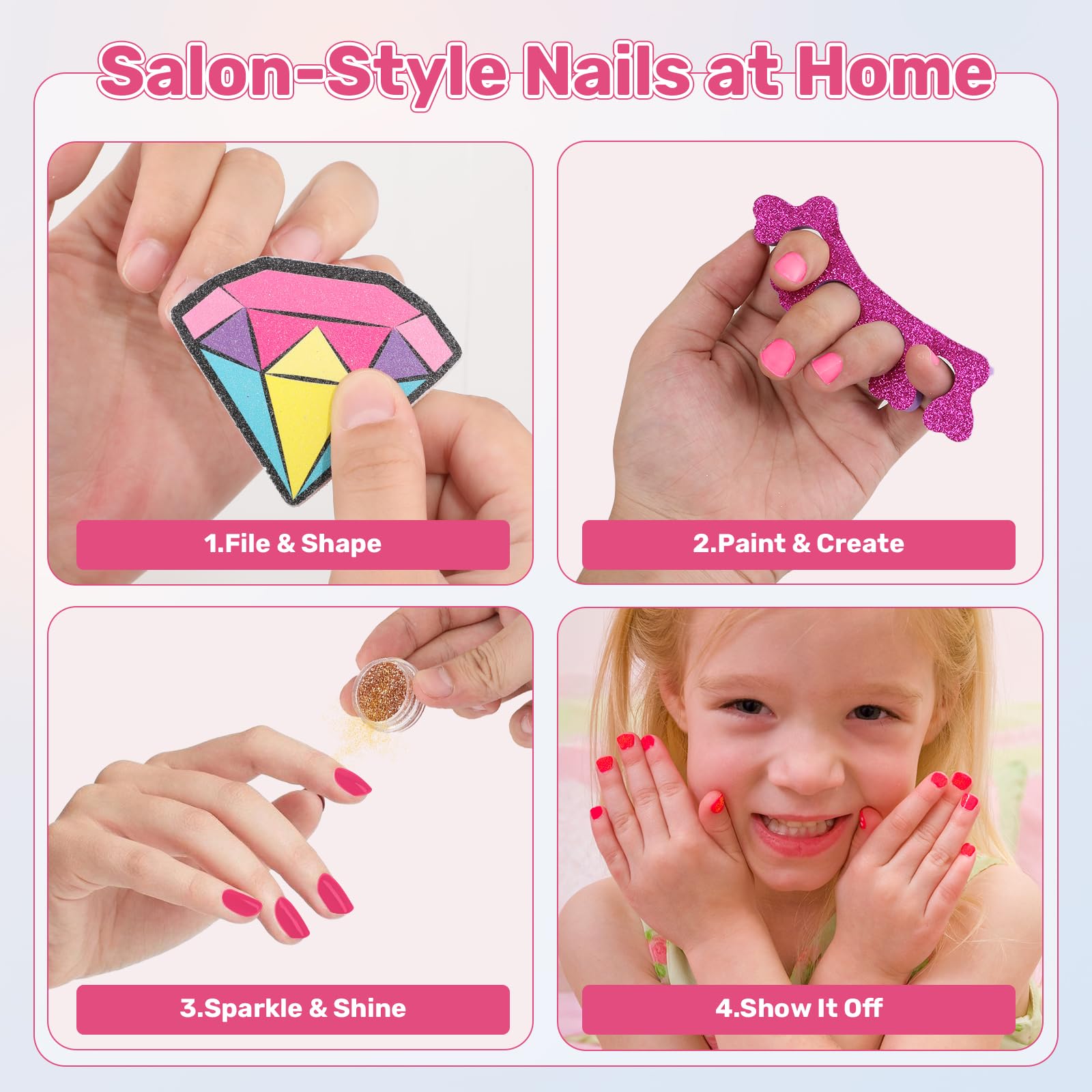Cuenco de belleza y piedras IPOOLTENG, para diseños divertidos de uñas.