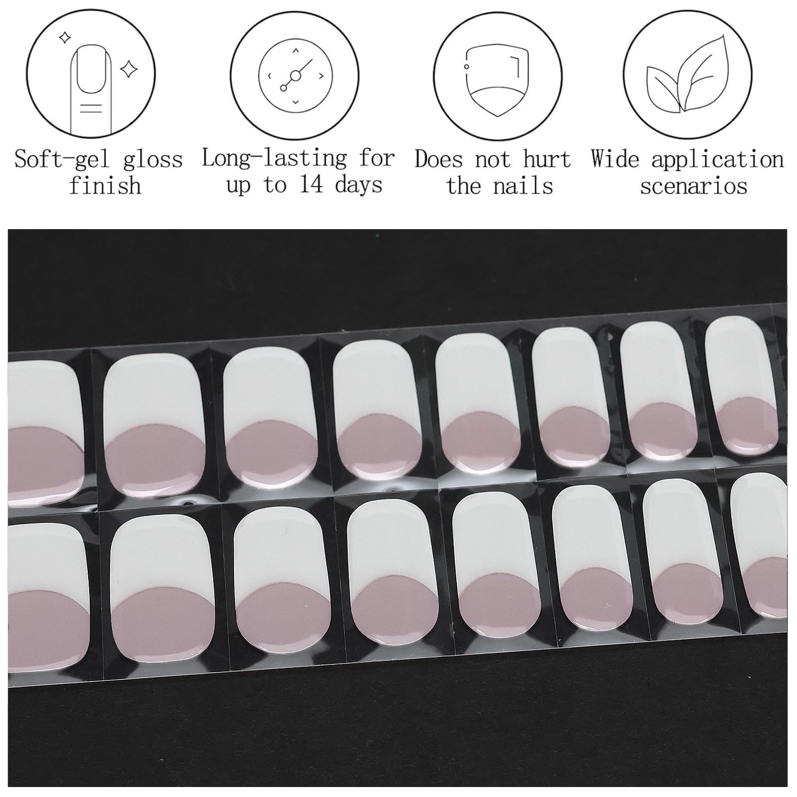 IQXGE Flores Hojas Rosa: diseño delicado para uñas femeninas
