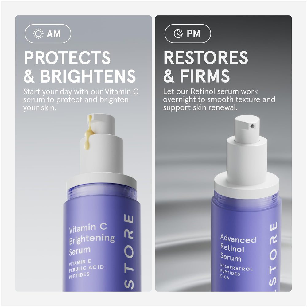 iRestore sérum retinol 1% con ácido hialurónico hidrata profundamente la piel
