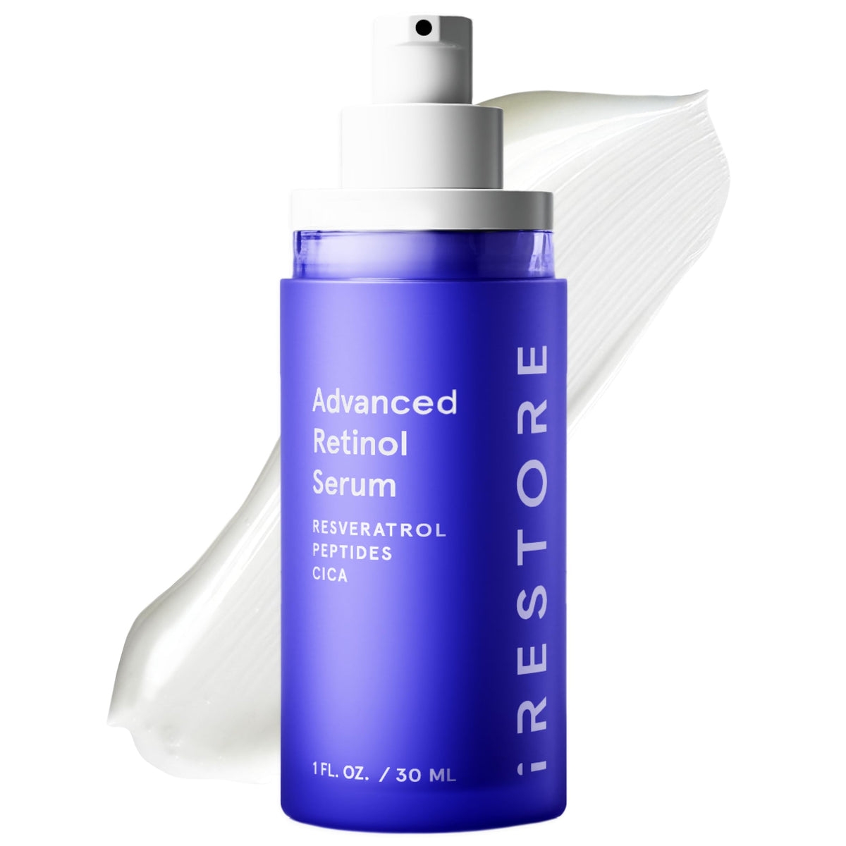iRestore sérum retinol 1% en bote sin fragancia para uso nocturno suave