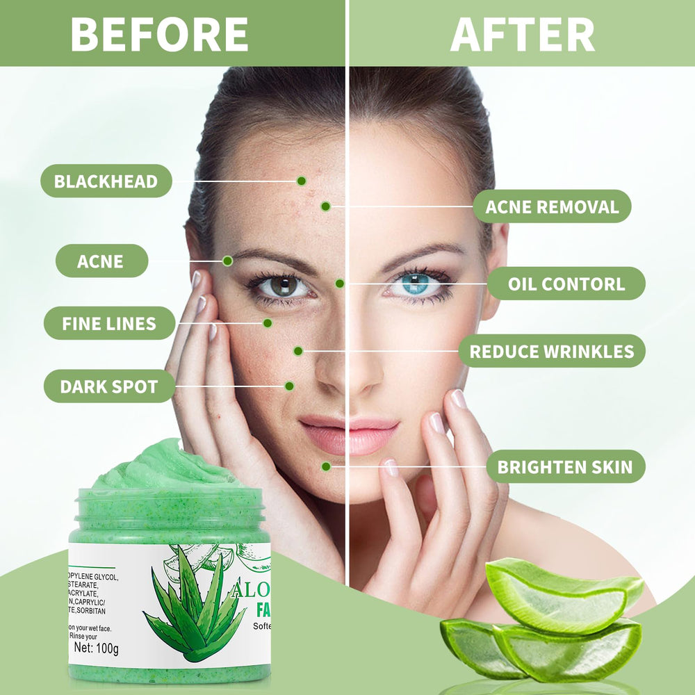 Textura gel refrescante de IREV Aloe Vera para exfoliar sin irritación