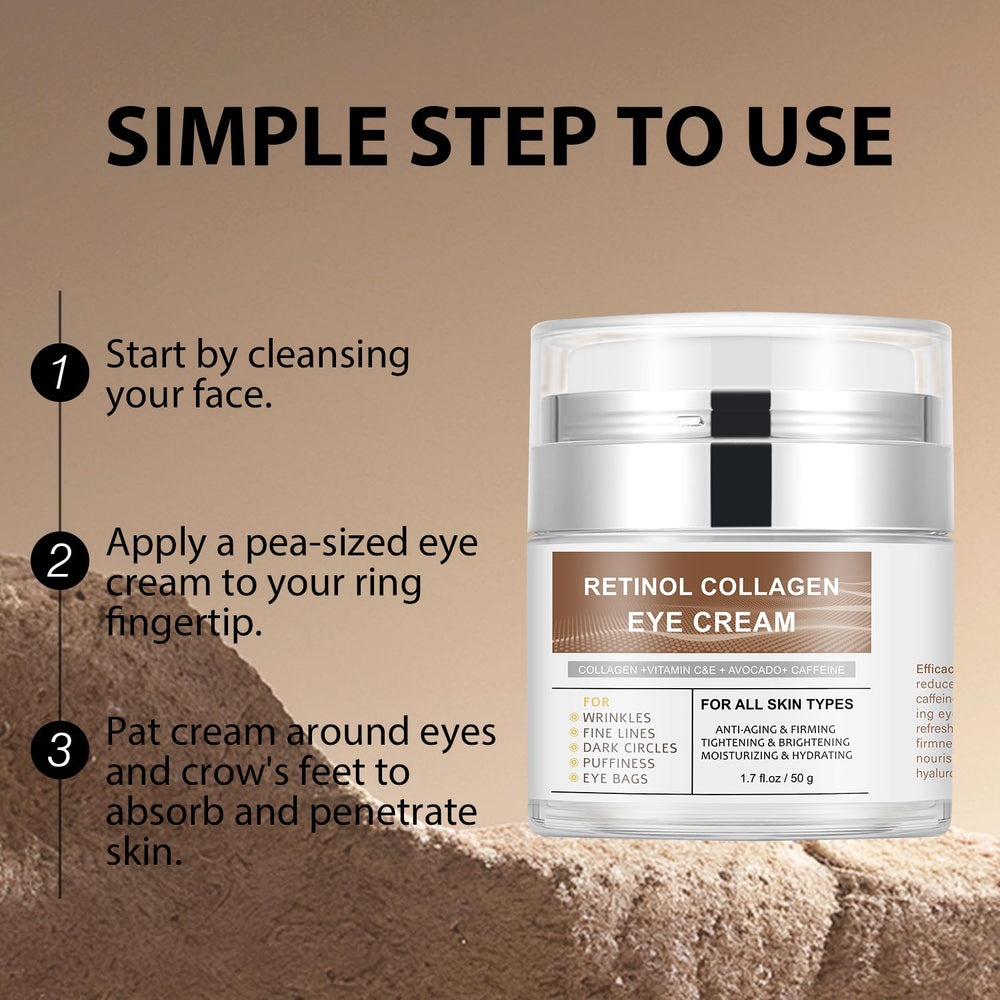 Crema IREV de ojos de rápida absorción para la rutina matutina
