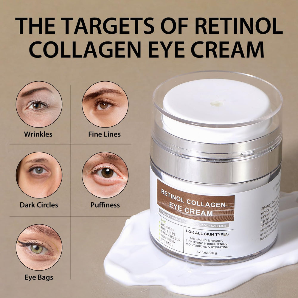 Crema de ojos IREV con cafeína y vitamina C para ojeras