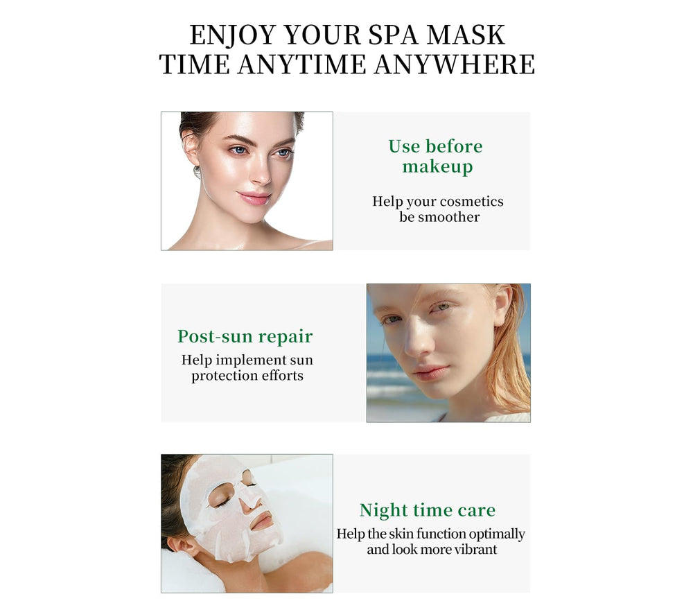 IREV caja de mascarillas elegante para rutina