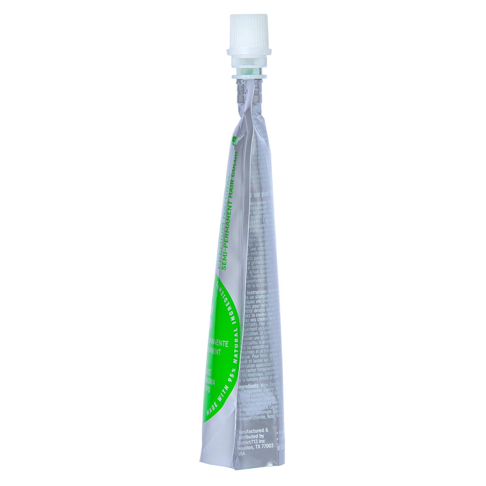 IROIRO cabello nutrido con aceite de coco durante la coloración.