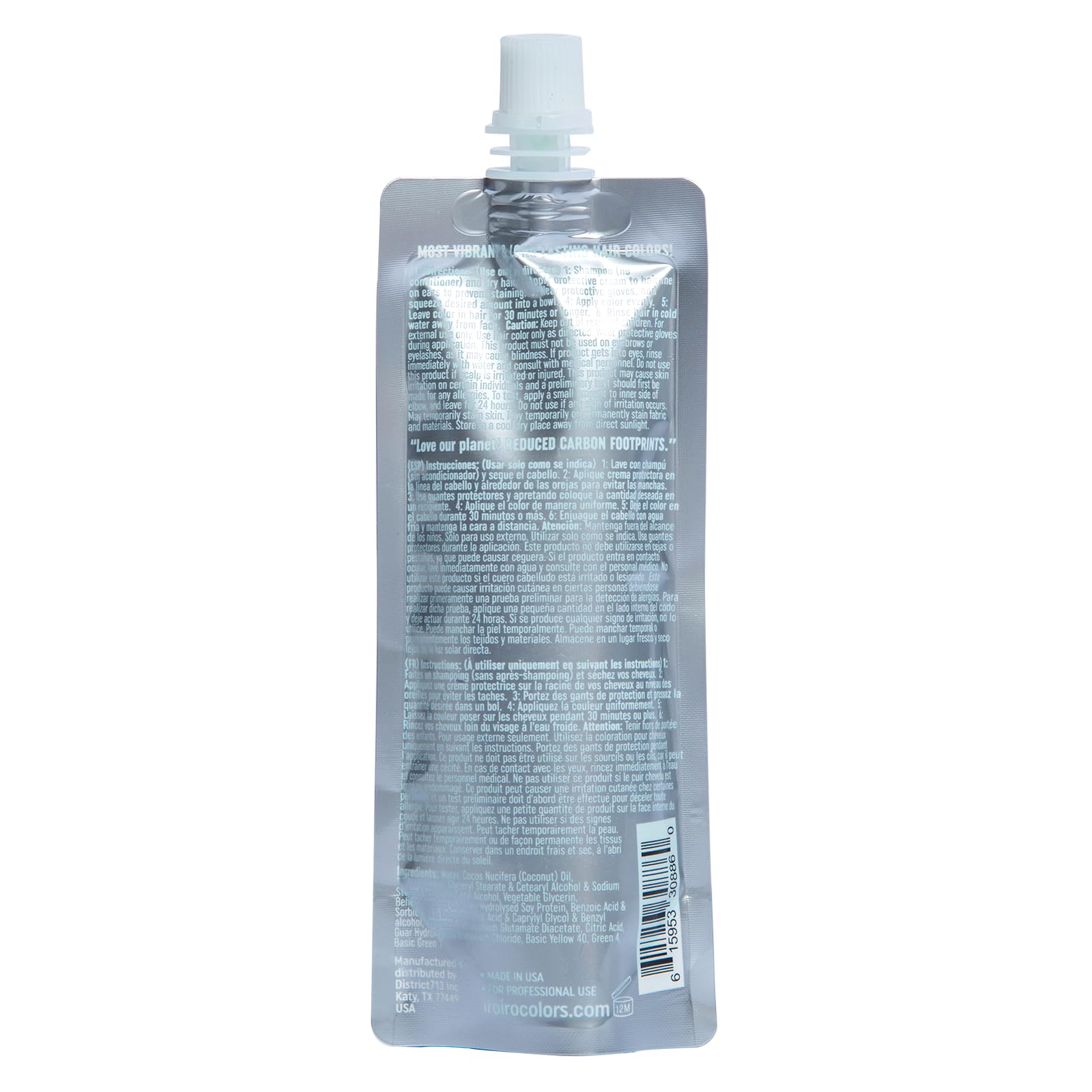 IROIRO envase eco-pouch, empaque sostenible que reduce residuos.