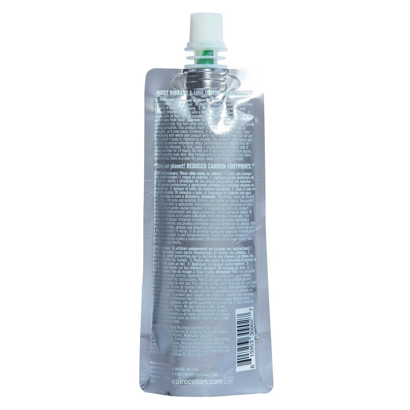 IROIRO envase eco-sostenible para un teñido más consciente.