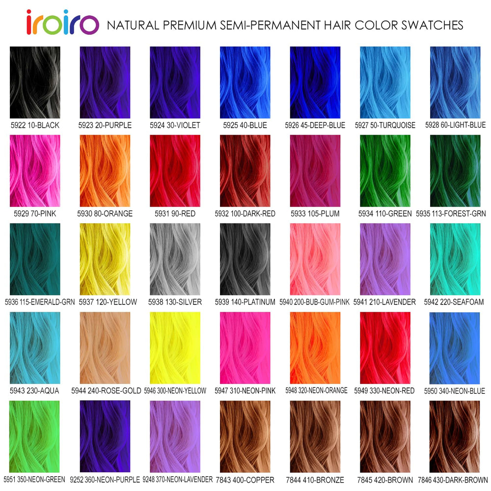 IROIRO tono neon-verde resultado intenso tras decoloración a nivel 10+.