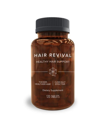 Isagenix Hair Revival tabletas: apoyo para crecimiento natural del cabello y nutrición del cuero cabelludo.
