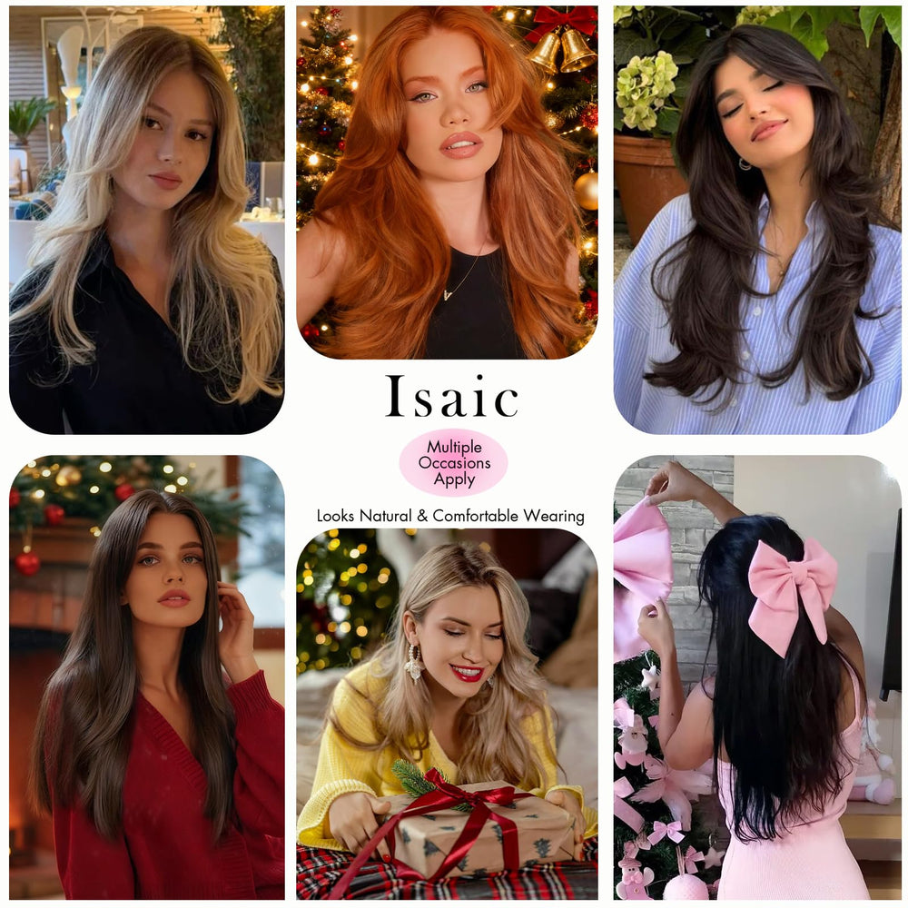 Isaic Topper facilita el peinado con acabado esponjoso y natural.