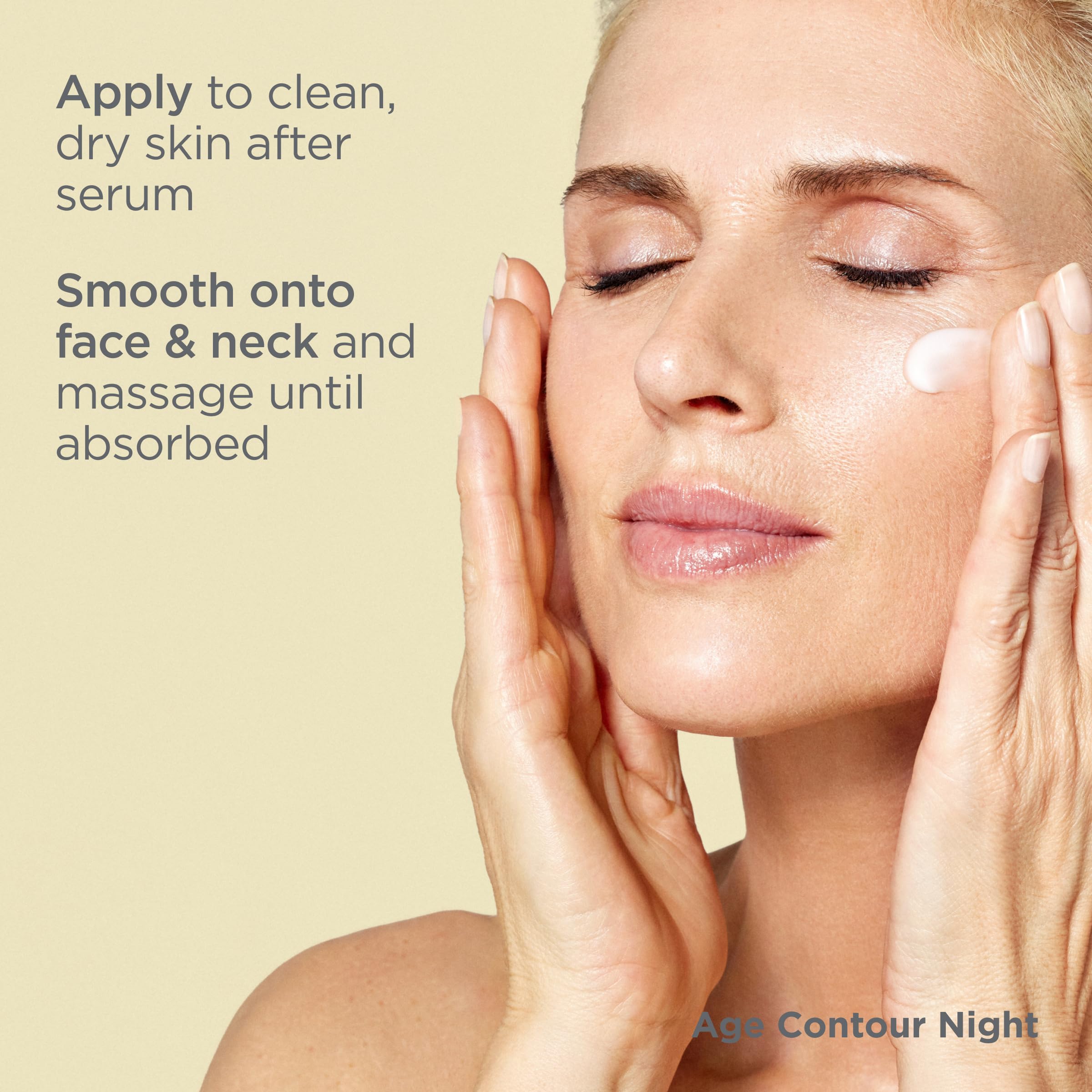 ISDIN Age Contour acción nocturna, piel más suave al despertar.