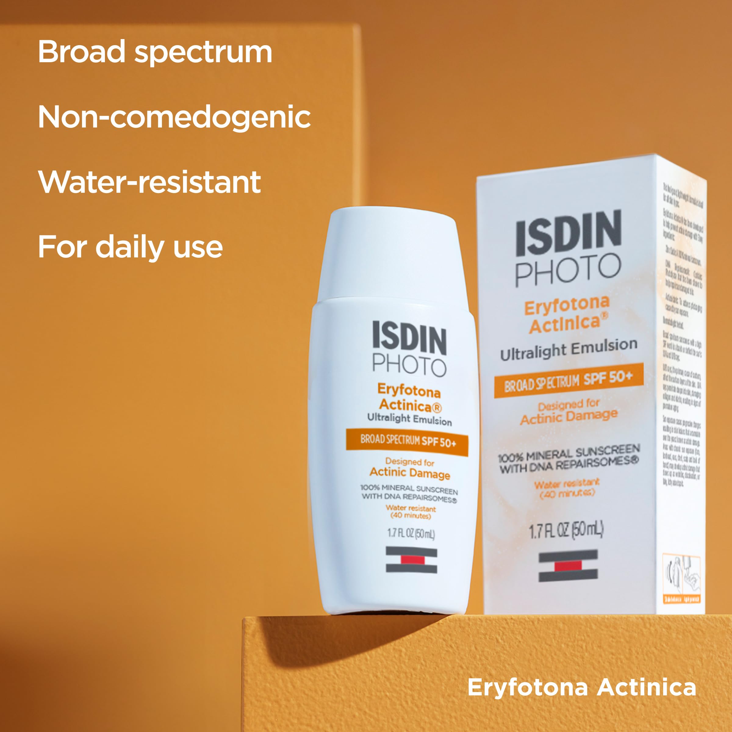 ISDIN Eryfotona Actinica perfecto para maquillaje gracias a su base ligera