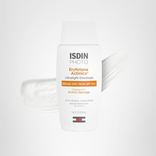 ISDIN Eryfotona Actinica: apto para usar bajo maquillaje con textura estable.