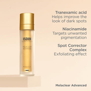 Hidratación de la piel con ISDIN Melaclear Advanced