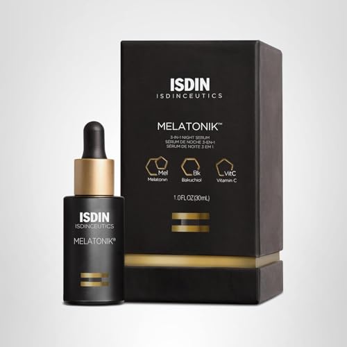 ISDIN Melatonik — rituel beauté nocturne pour une peau revitalisée.