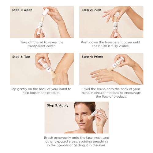 ISDIN Mineral Brush Powder ideal para piel sensible y textura ligera