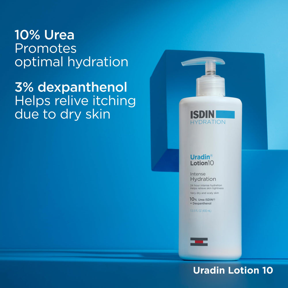 ISDIN Uradin10 urea 10% para retener humedad en la piel