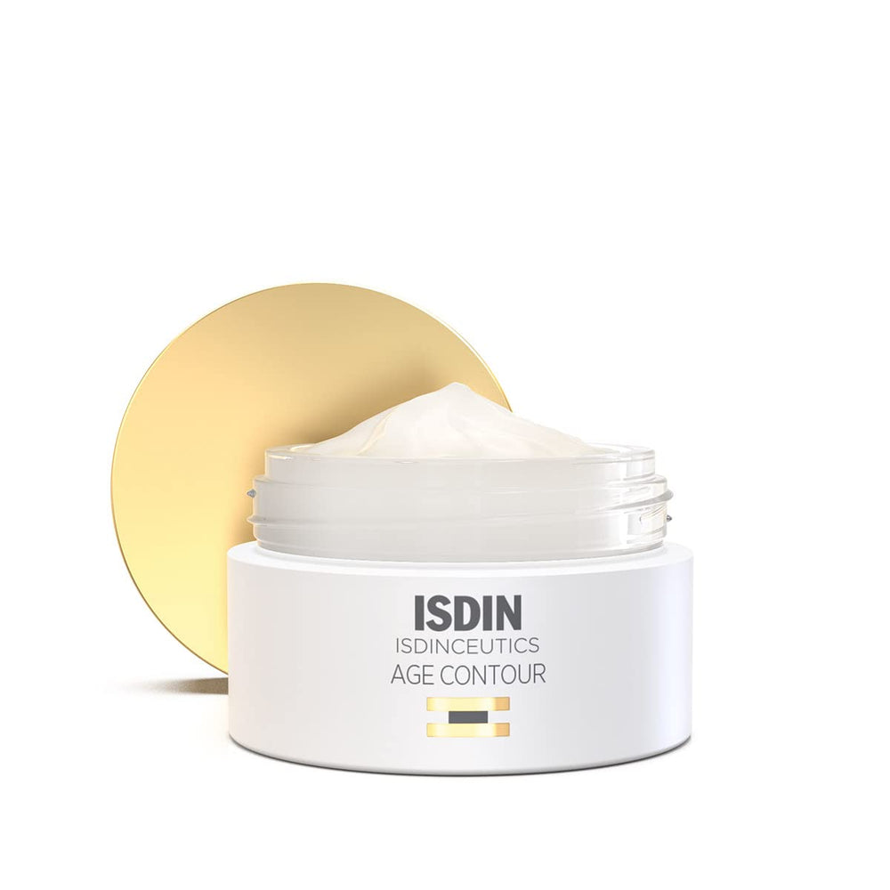 ISDIN Age Contour: crema facial en frasco, textura suave para la piel