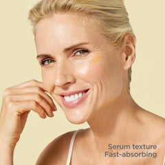 Textura sedosa del serum Flavo-C de ISDIN para piel suave
