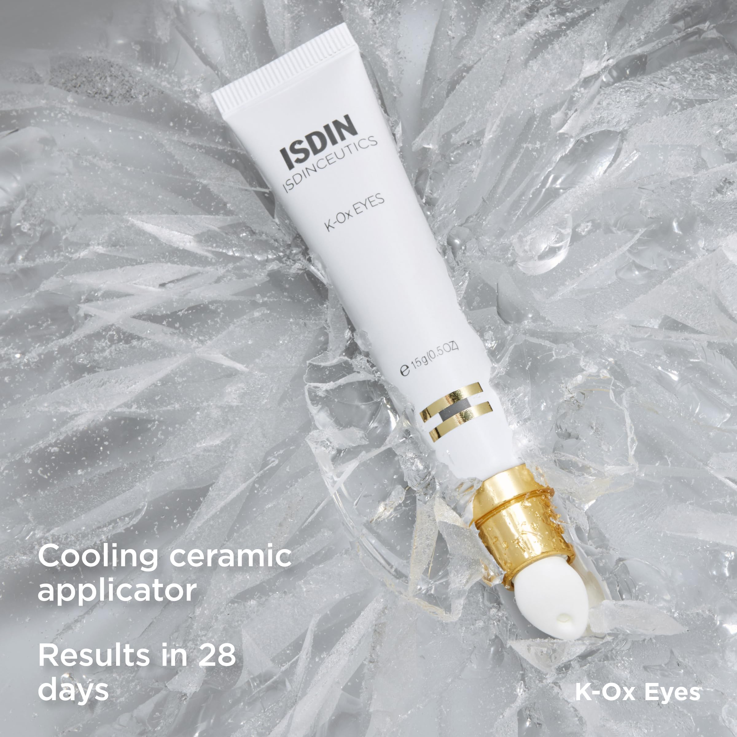 ISDIN Isdinceutics K-Ox Eyes brillo-iluminacion ilumina el contorno de ojos.