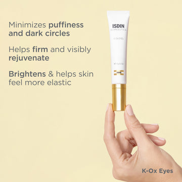 ISDIN Isdinceutics K-Ox Eyes ingredientes-eyeliss mejora firmeza y elasticidad.