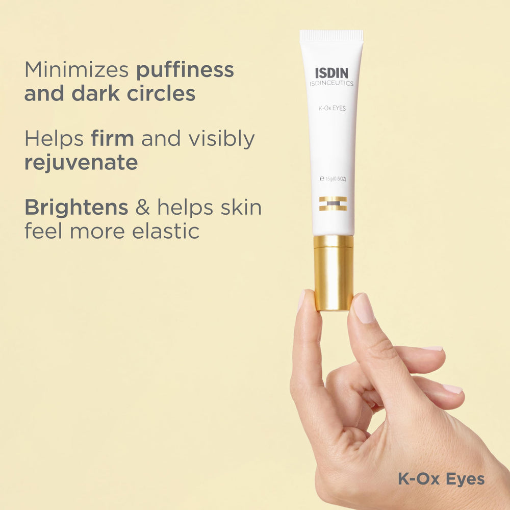 ISDIN Isdinceutics K-Ox Eyes ingredientes-eyeliss mejora firmeza y elasticidad.
