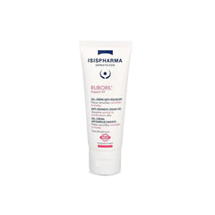 IsisPharma Ruboril Expert M: bote-vertido mostrando crema calmante para rojeces