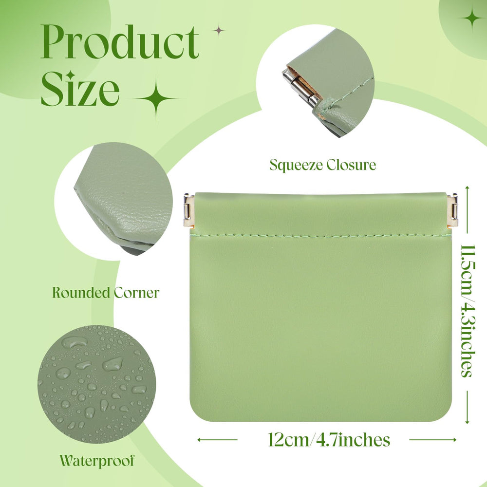 ISKYBOB Pouchic: bolsa portátil para cosméticos en piel suave.