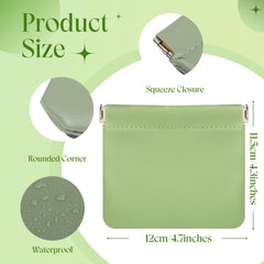 ISKYBOB Pouchic: bolsa portátil para cosméticos en piel suave.