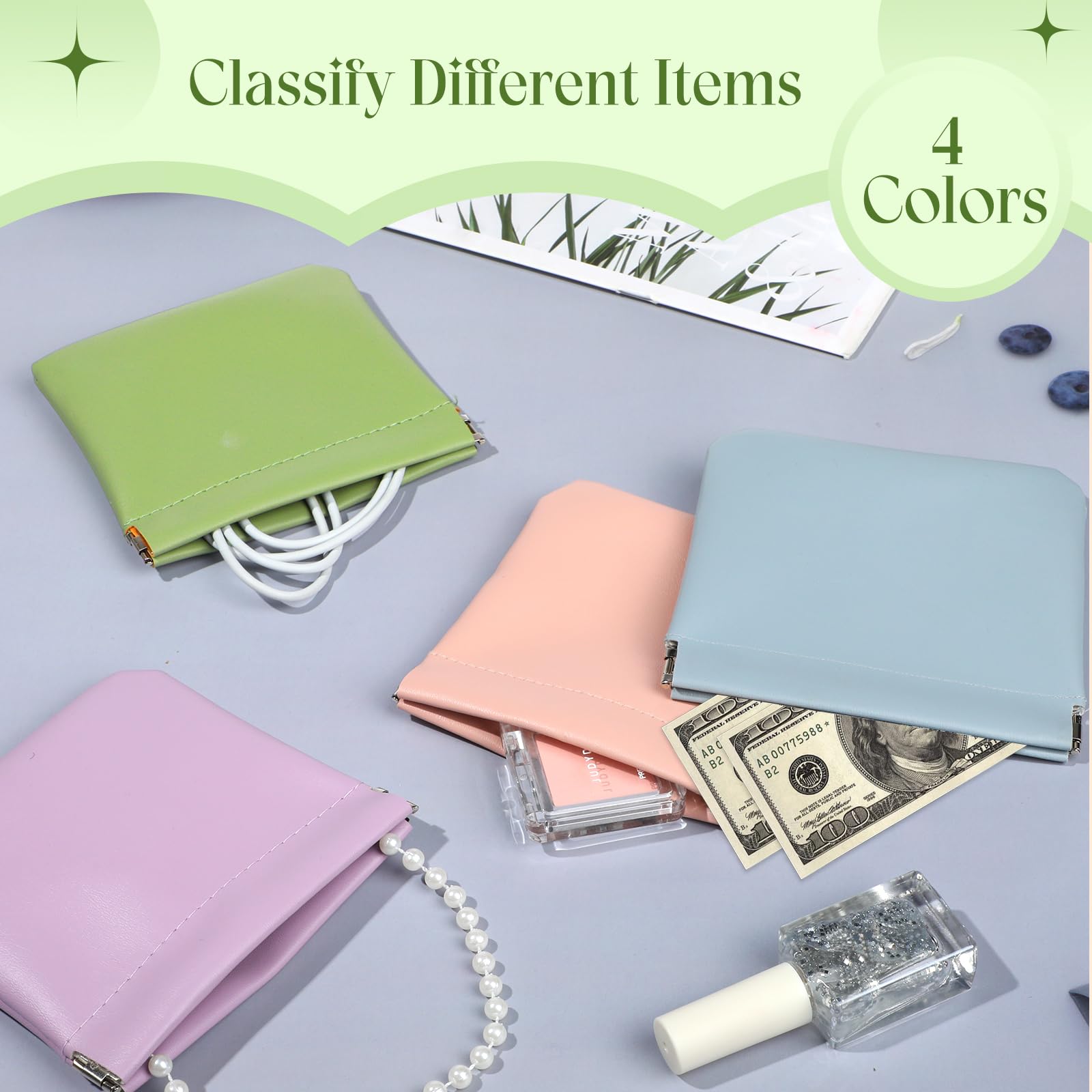 ISKYBOB Pouchic: bolsita para lápiz labial y accesorios diarios.