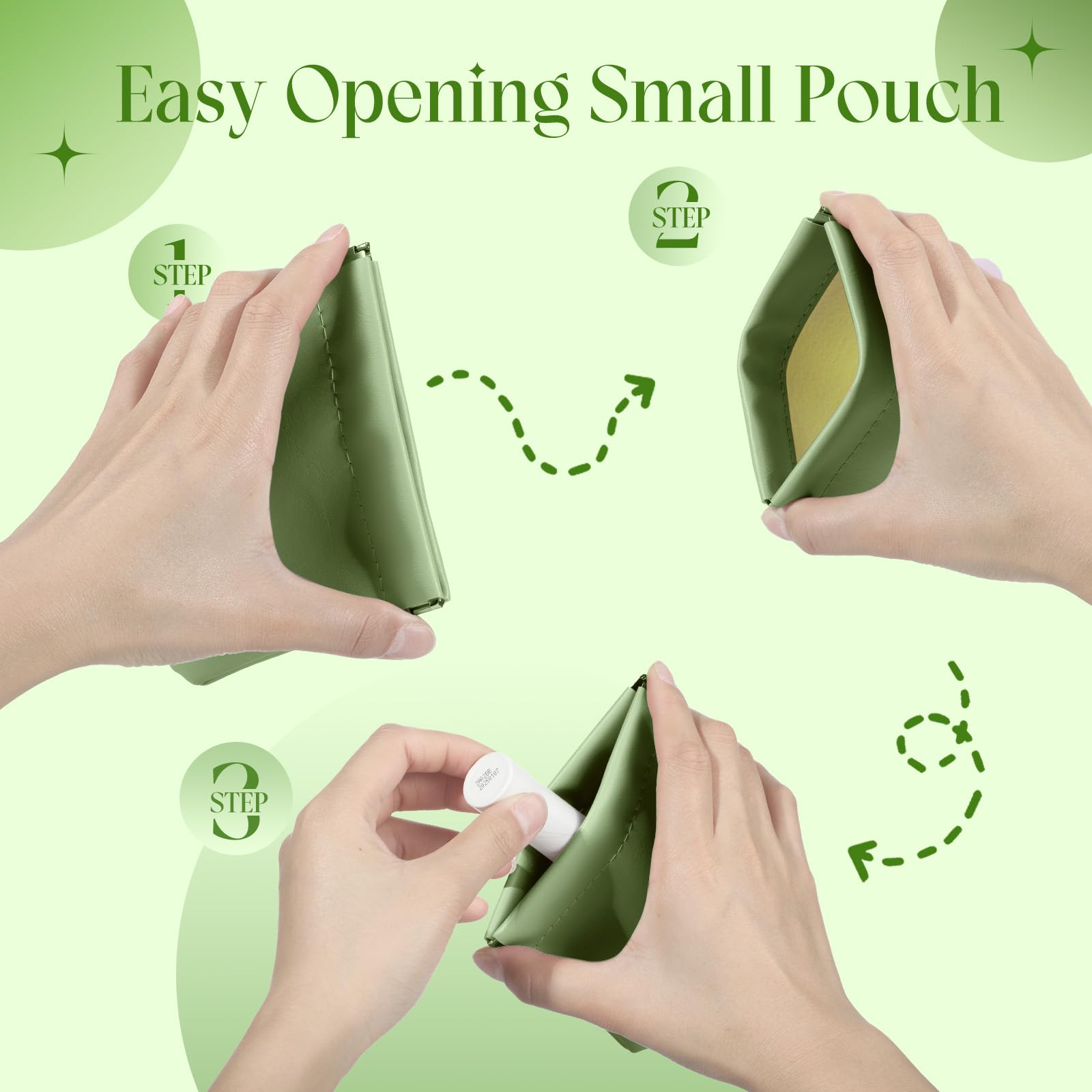 Pouchic ISKYBOB: organizador mini de 12x11,5 cm para bolso.