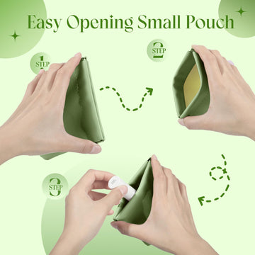 Pouchic ISKYBOB: organizador mini de 12x11,5 cm para bolso.
