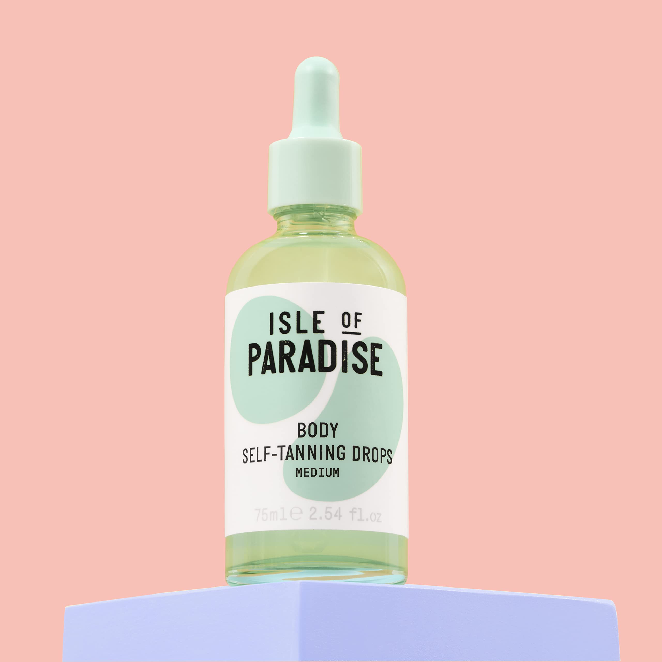Isle of Paradise: aplicación de drops con crema hidratante para acabado suave
