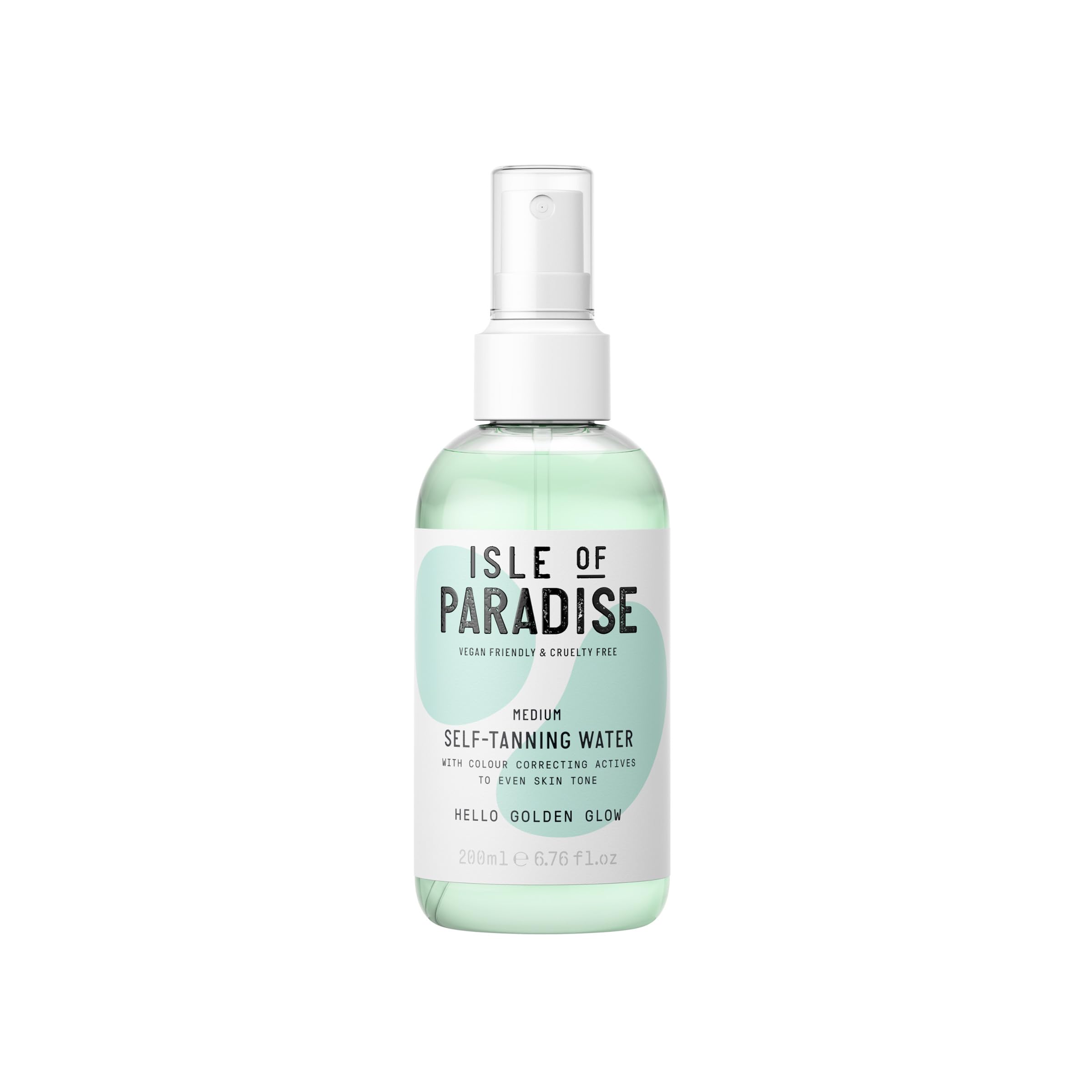 Isle of Paradise: botella para rostro y cuerpo con bronceado uniforme.