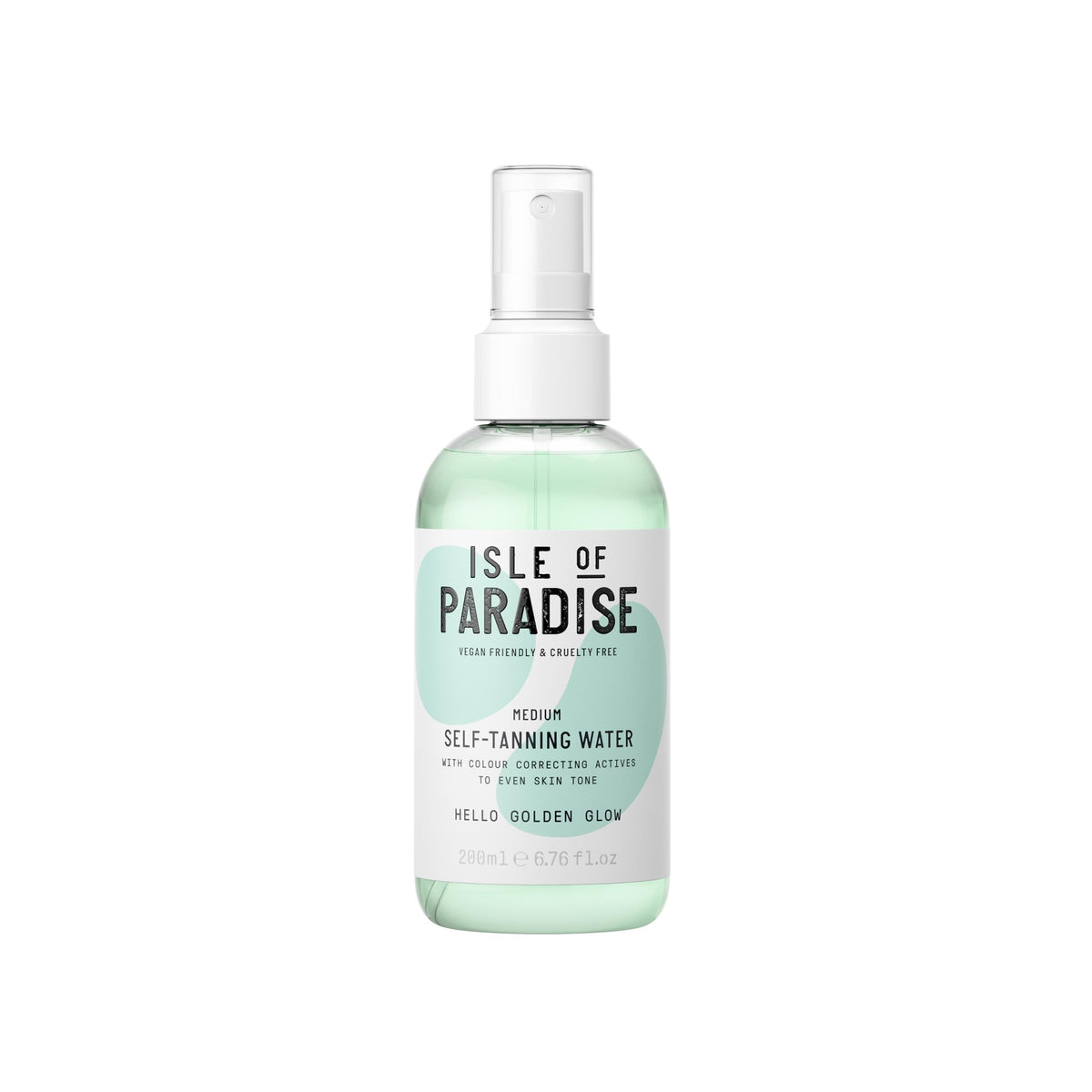 Isle of Paradise: botella para rostro y cuerpo con bronceado uniforme.