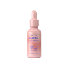 Isle of Paradise gotas bronceado facial y corporal, tono natural y duradero.