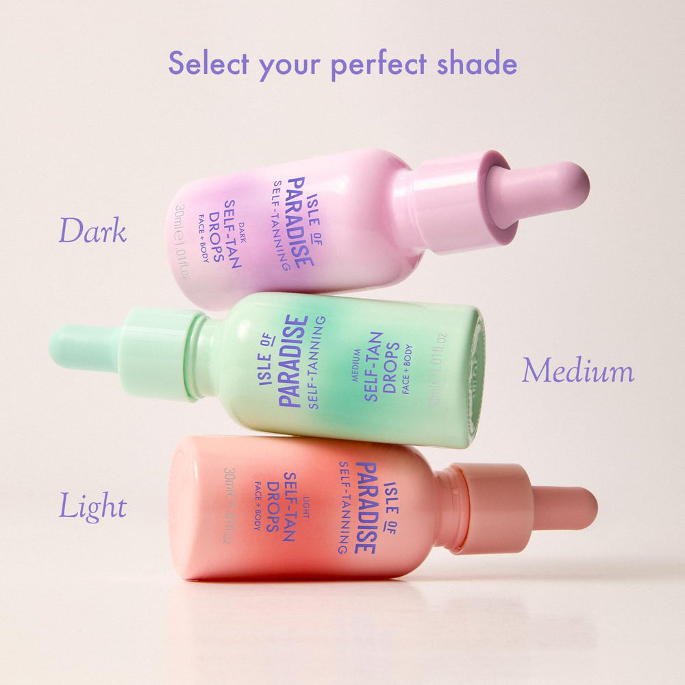 Isle of Paradise usage quotidien pour prolonger le bronzage sans traces.