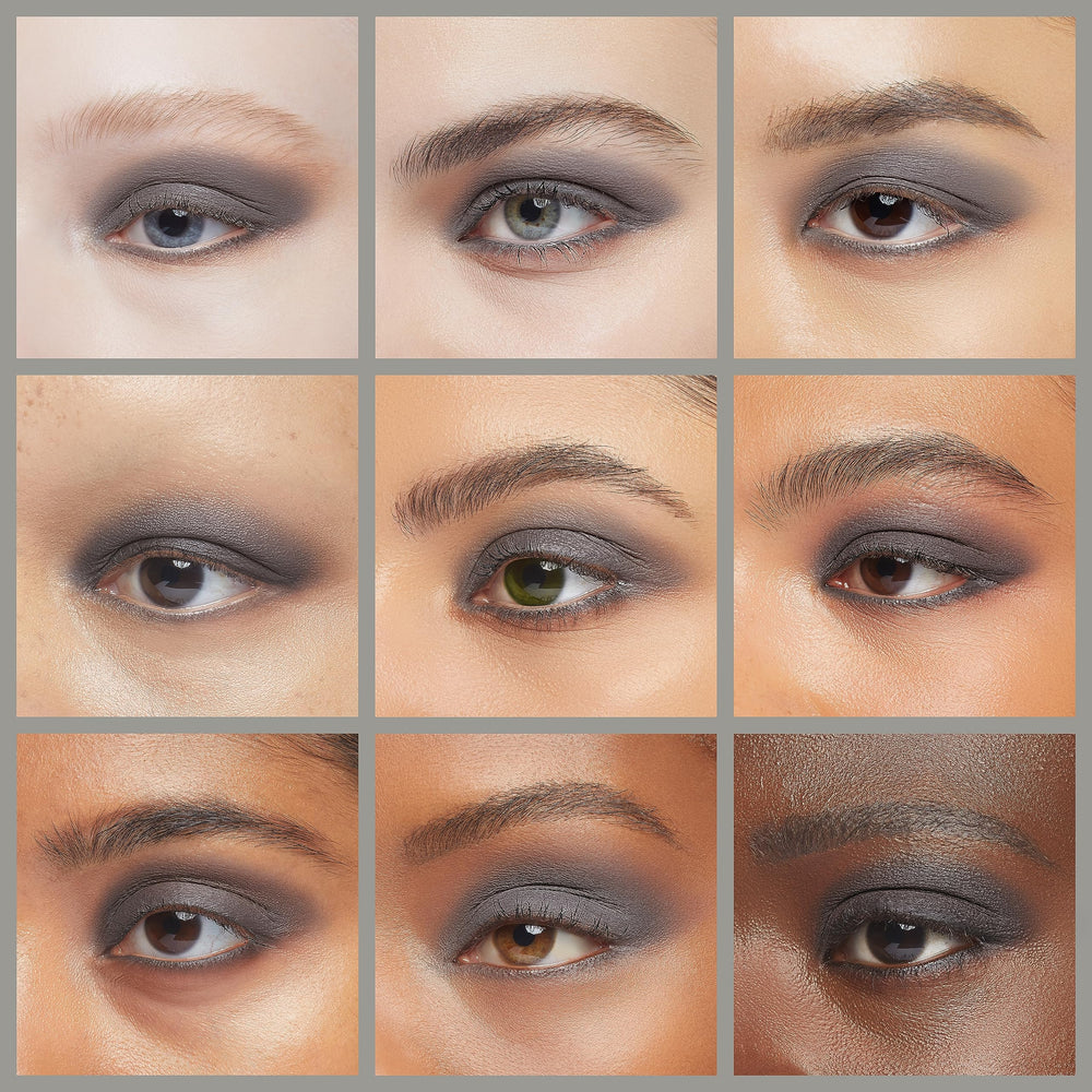 IS'MINE Sombra mate gris de larga duración para ojos intensos.