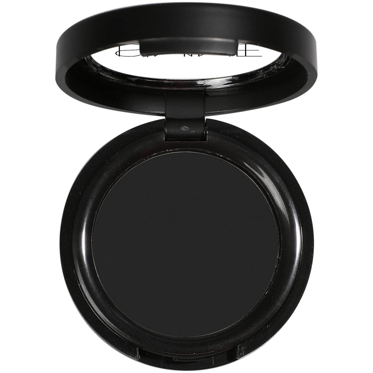 IS'MINE sombra mate negra en paleta compacta para un look definido.