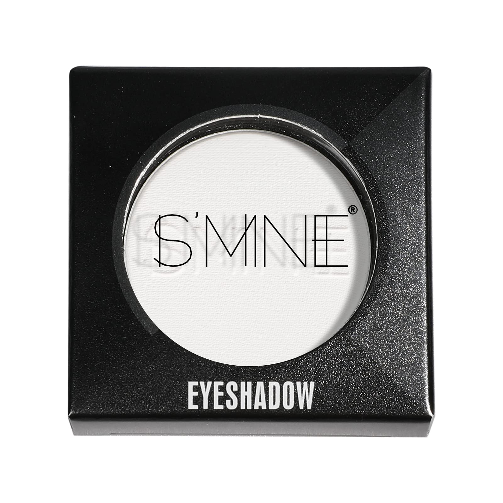 IS'MINE sombra de ojos blanco intenso, pigmento alto, para maquillajes limpios y duraderos.